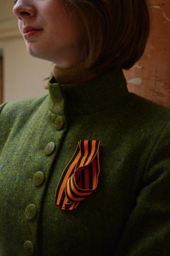 Возложение цветов на факультете журналистики МГУ