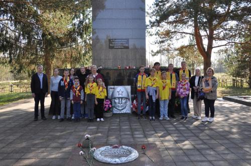 Выезд Управы Пресненского района по местам боёв ополченцев Москвы