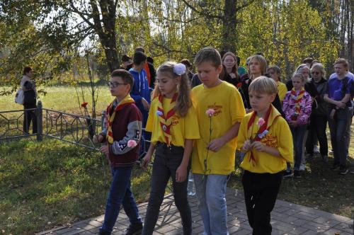 Выезд Управы Пресненского района по местам боёв ополченцев Москвы