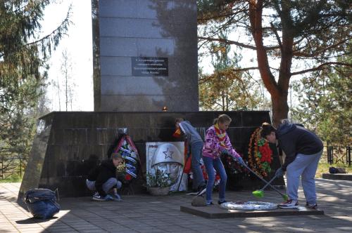 Выезд Управы Пресненского района по местам боёв ополченцев Москвы