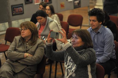 Лекция Игоря Находкина в университетском храме