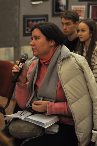 Лекция Игоря Находкина в университетском храме