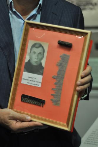 Передача документов родственнику ополченца